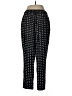 EMALINE 100% Viscose Polka Dots Black Casual Pants Size M - photo 2
