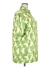 Assorted Brands 100% Polyester Print Green Short Sleeve Blouse Size 2X - photo 4