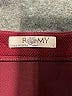 ROMY Solid Burgundy Formal Skirt Size L - photo 4