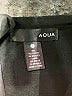 Aqua Solid Black Cocktail Dress Size S - photo 7
