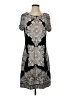 Madison Paisley Gray Cocktail Dress Size S - photo 1