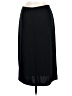 Gap 100% Polyester Solid Black Formal Skirt Size M - photo 2