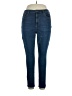 CALVIN KLEIN JEANS Solid Blue Jeans Size 16 - photo 1