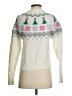 33 Degrees Argyle White Pullover Sweater Size XXS - photo 2