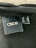 ASOS Solid Black Cocktail Dress Size 2 - photo 7