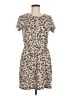 Old Navy Animal Print Brown Casual Dress Size M - photo 1