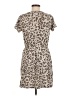 Old Navy Animal Print Brown Casual Dress Size M - photo 2