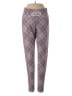 Hello Gorgeous Argyle Purple Leggings Size M - photo 1