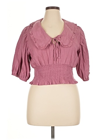 Vanilla Star Short Sleeve Blouse (view 1)