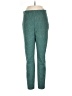 Ann Taylor Chevron-herringbone Teal Active Pants Size M - photo 1