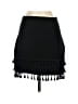 Lulus 100% Polyester Solid Black Casual Skirt Size S - photo 1