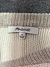 Madewell Metallic Silver Pullover Sweater Size M - photo 7