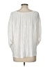 Eri + Ali 100% Polyester White 3/4 Sleeve Blouse Size L - photo 2