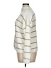 Rachel Zoe 100% Polyester Stripes Ivory Turtleneck Sweater Size XL - photo 5