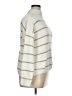 Rachel Zoe 100% Polyester Stripes Ivory Turtleneck Sweater Size XL - photo 4