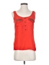 Charlotte Russe 100% Polyester Orange Sleeveless Blouse Size S - photo 1