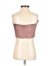 Zara 100% Bamboo Brown Sleeveless Top Size XS - photo 2