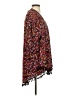 Lularoe Burgundy Kimono Size S - photo 4