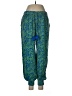 Boden Paisley Green Casual Pants Size 6 - photo 1