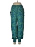 Boden Paisley Green Casual Pants Size 6 - photo 2