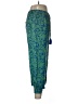 Boden Paisley Green Casual Pants Size 6 - photo 4