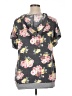 Gilli Floral Gray Poncho Size 1X - photo 2