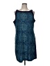Avon Paisley Blue Cocktail Dress Size 1X - photo 1