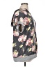 Gilli Floral Gray Poncho Size 1X - photo 4