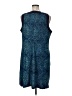 Avon Paisley Blue Cocktail Dress Size 1X - photo 2