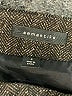 Semantiks Tweed Brown Formal Skirt Size 4 - photo 4