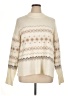 Talbots Chevron-herringbone Ivory Pullover Sweater Size XL - photo 1