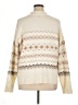 Talbots Chevron-herringbone Ivory Pullover Sweater Size XL - photo 2