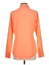 Under Armour 100% Polyester Color Block Orange Long Sleeve Blouse Size L - photo 2