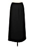 Karen Scott 100% Polyester Solid Black Formal Skirt Size 10 - photo 1