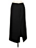 Karen Scott 100% Polyester Solid Black Formal Skirt Size 10 - photo 2