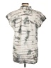 Unbranded Gray Short Sleeve Blouse Size L - photo 2