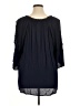 Westport 100% Rayon Black 3/4 Sleeve Blouse Size 1X - photo 2