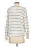 Paige 100% Cotton Stripes White Pullover Sweater Size S - photo 2