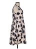 Vila Tropical Tan Cocktail Dress Size XS - photo 4
