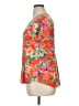 Juniper + Lime Floral Orange Short Sleeve T-Shirt Size XL (petite) - photo 5