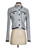 Central Park West Plaid Blue Jacket Size S - photo 1