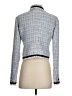Central Park West Plaid Blue Jacket Size S - photo 2