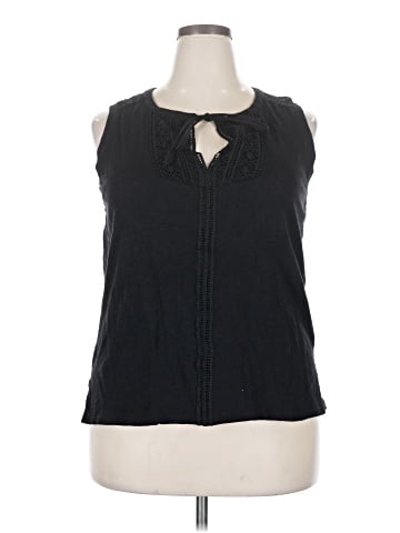 Rafaella Sleeveless Blouse (view 1)