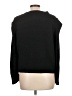 Aqua 100% Polyester Black Pullover Sweater Size XL - photo 2