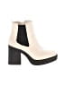 Mia Ivory Tan Ankle Boots Size 8 - photo 1