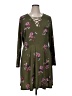 Justify Green Casual Dress Size 1X - photo 1