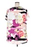 Worthington 100% Polyester Pink Short Sleeve Blouse Size 2X - photo 2