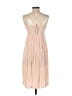 Unbranded 100% Rayon Tan Casual Dress Size XS (estimated) - photo 2