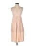 Unbranded 100% Rayon Tan Casual Dress Size XS (estimated) - photo 1
