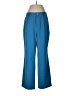 Unbranded 100% Polyester Solid Blue Casual Pants Size M - photo 1